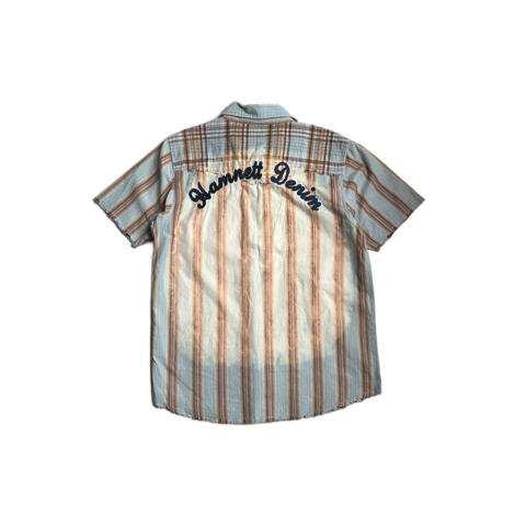 Hamnett Denim Bleached Western SS Button Up Shirt