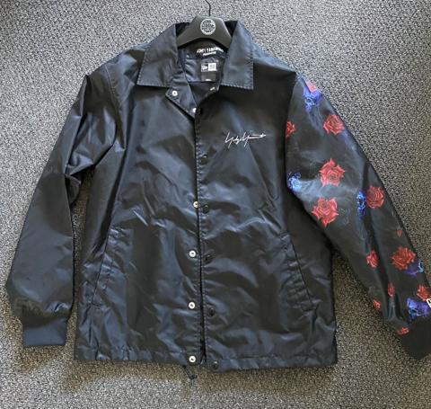 Yohji Yamamoto x New Era Skull & Rose Coach Jacket