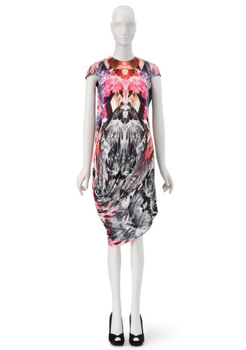 NWT. S/S 2009 RUNWAY KALEIDOSCOPE CRYSTAL DRESS MUSEUM PIECE