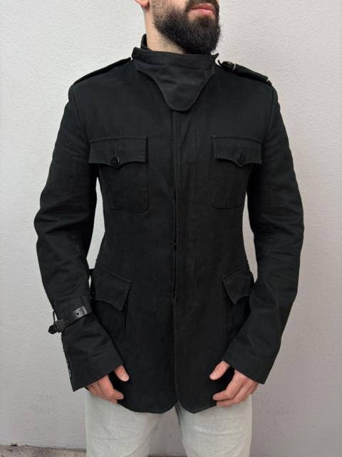 Andrew Mackenzie Napoleon Jacket Black Military Field Coat
