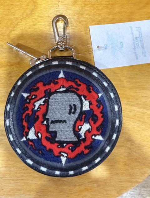 NEW Brain Dead Black means logo leather coin pouch purse