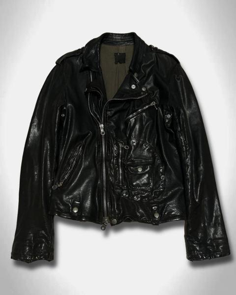 Backlash 1150-03 Calf Leather Double Riders Jacket