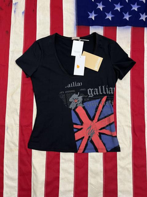 Vintage John Galliano Graphic T-Shirt – Rare Archive