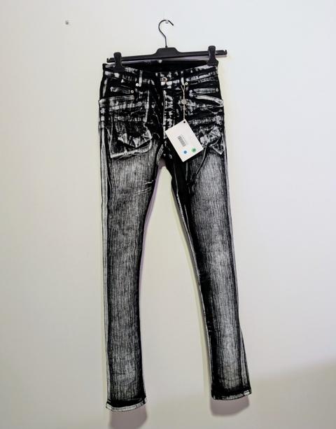 RICK OWENS TYRONE WAXED DENIM