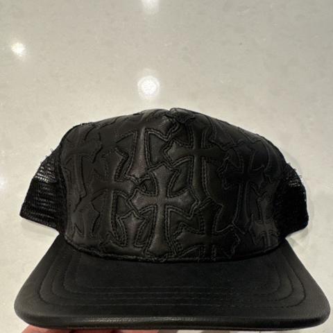 Chrome hearts cross patch trucker