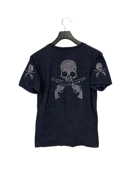 Mastermind japan tshirt back hit skull and pistol very rare