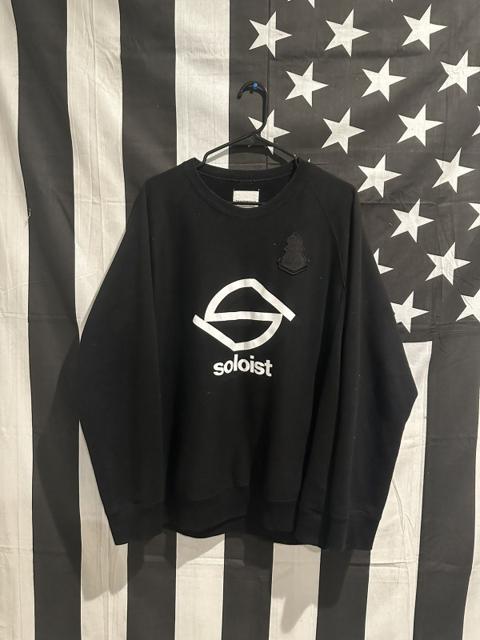 oversized logo sweatshirt