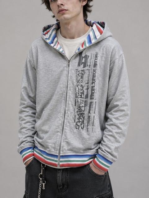 B ONE SOUL NAVAJO STYLE ZIP HOODIE