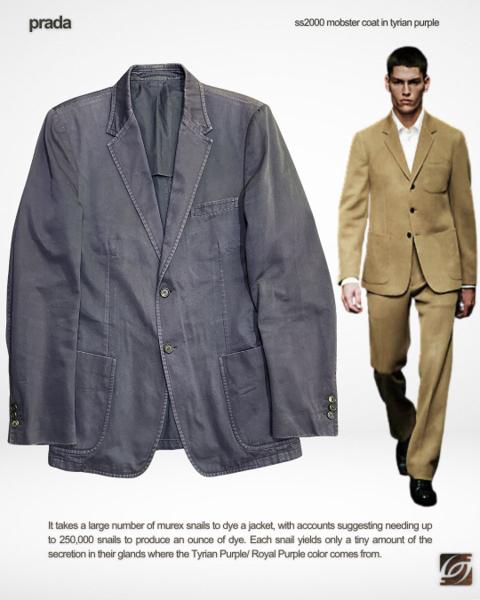 SS2000 Mobster Coat in Tyrian Purple