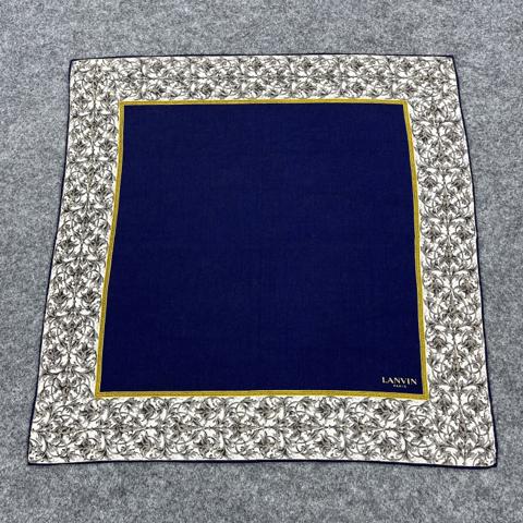 Vintage Lanvin Handkerchief / Bandana / Neckerchief B968