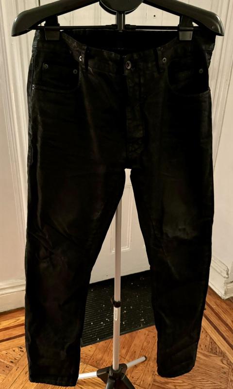Rick Owens Drkshdw Light Wax Detroit Jeans sz 34