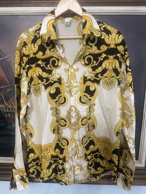 Gianni Versace silk shirt Barocco Baroque 52