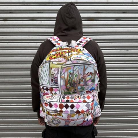 RARE Tsumori Chisato AOP Multicolor Big Backpack