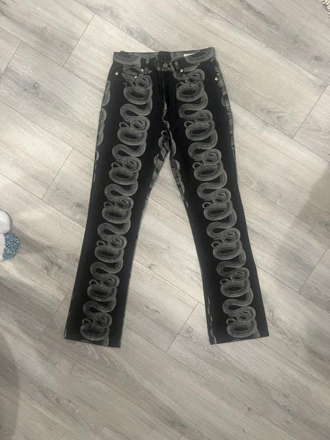 HYSTERIC GLAMOUR SNAKE DENIM