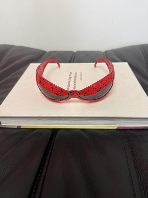 Linda Farrow Jeremy Scott Superhero Shades Sunglasses Rare