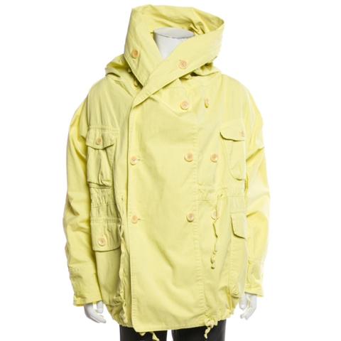 KASURAGI BRUSHED COTTON RING COAT