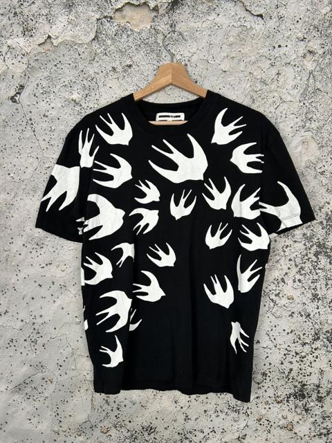MCQ Birds Tee Avant Garde Designer Rare Alternative