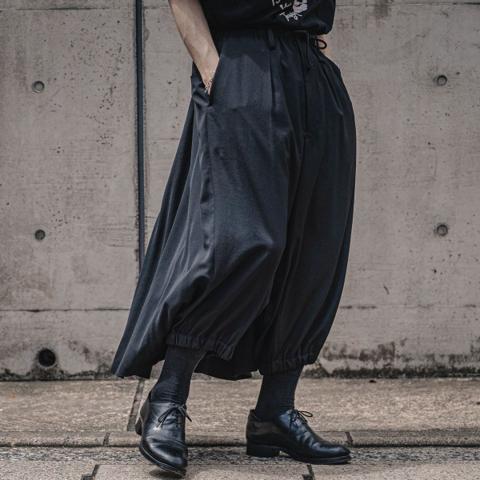 Yohji Yamamoto Pour Homme - W/GABARDINE KARASU Crow Pants