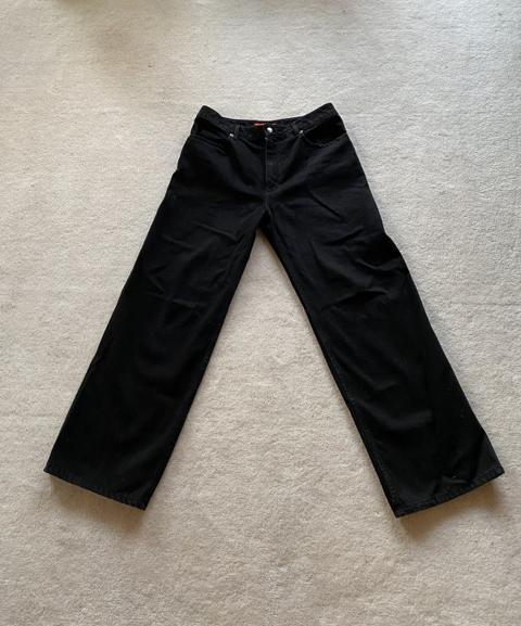 Eckhaus Latta Wide Leg Jeans