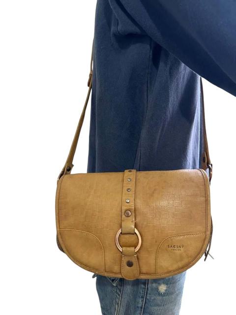 Vintage Yohji yamamoto Ysaccs Leather Crossbody / Sling bag