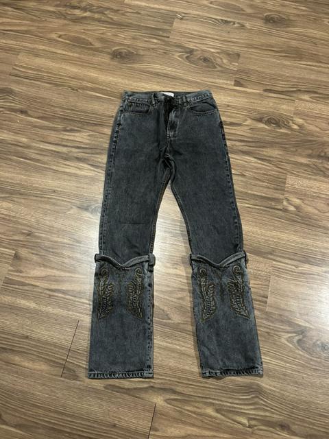 Cowboy cuff jeans