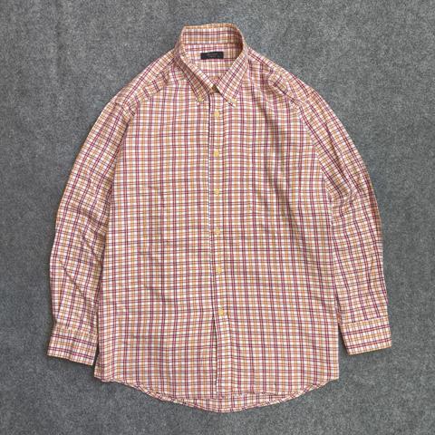 Yohji yamamoto ysaccs sacsny plaid shirt button up