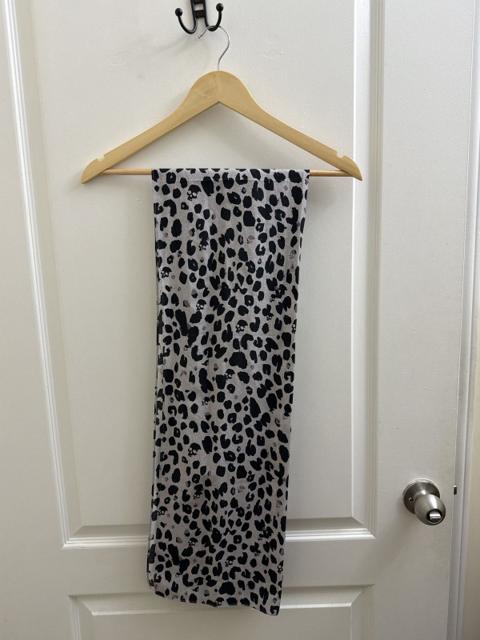 Skull Leopard Scarf