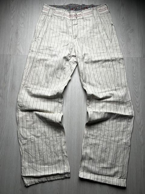 Marithe Francois Girbaud Striped Pants look like JAS