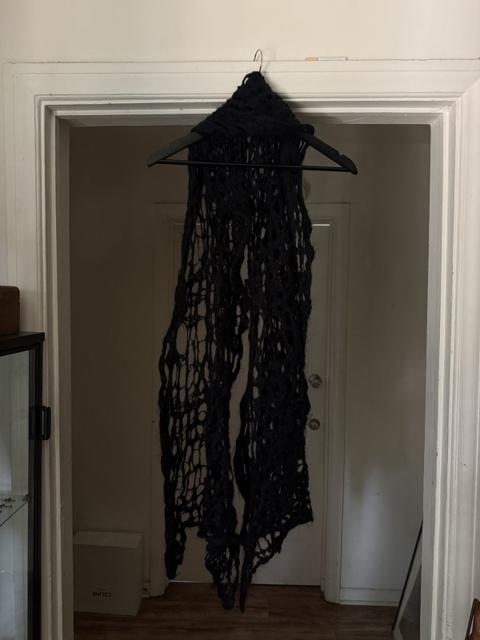 Junya Watanabe Distressed Spider Knit Scarf