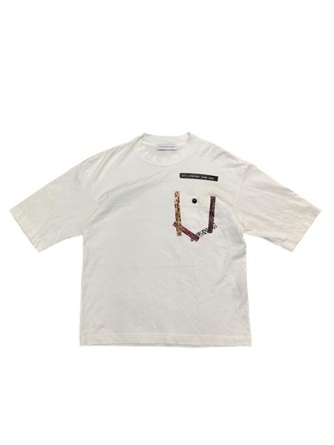 AW18 leopard stripe tee