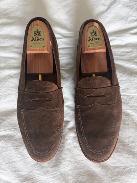 Alden 6224L Unlined Penny Loafer 10.5 B/D