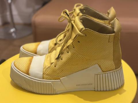 Boris Bidjan Saberi - Yellow Bamba 1.1 Sneakers.