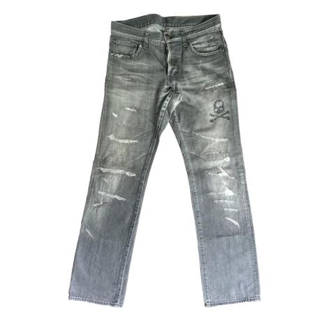 Roen distressed skull jeans