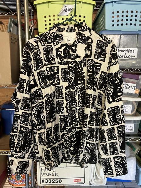 CIX Dave Baby Demon Block Print Shirt