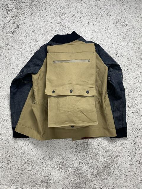 Unknown Reworked canvas cargo jacket 1o1