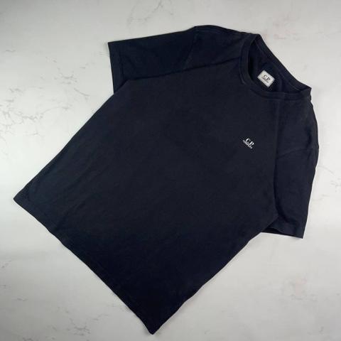 C.P. Company Small Chest Logo Black T-Shirt
