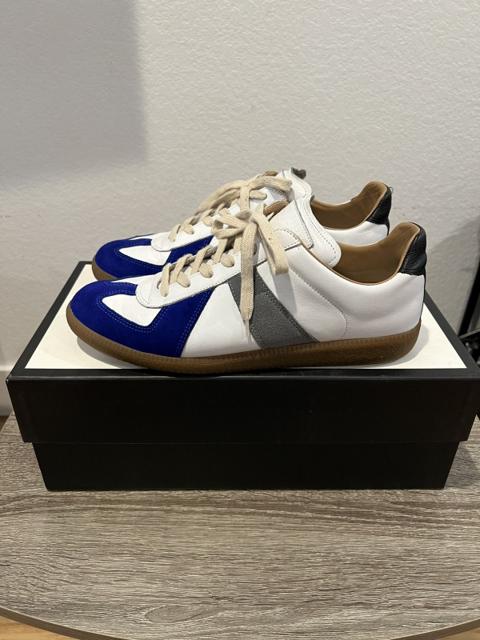 Maison Margiela GAT Replica White Blue Black Suede