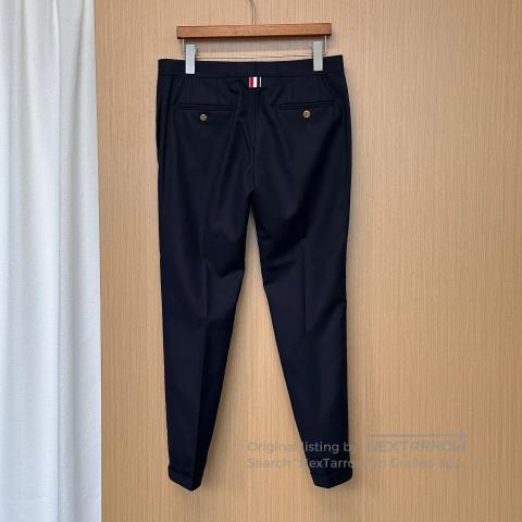 Thom Browne Blue Formal Trousers size 40|i