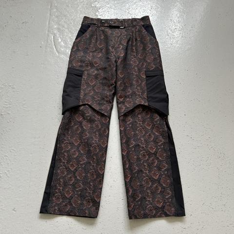 KIKO KOSTADINOV 00092020 BINDRA CARGO PANTS SNAKE