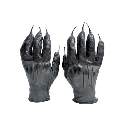 Carol Christian Poell Drip Leather Gloves