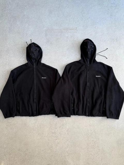Vetements 19SS Gimp Mask Polar Fleece Hoodie Orange S/L