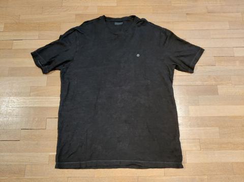 Z Zegna Linen Logo Shirt Black Size XL Luxury