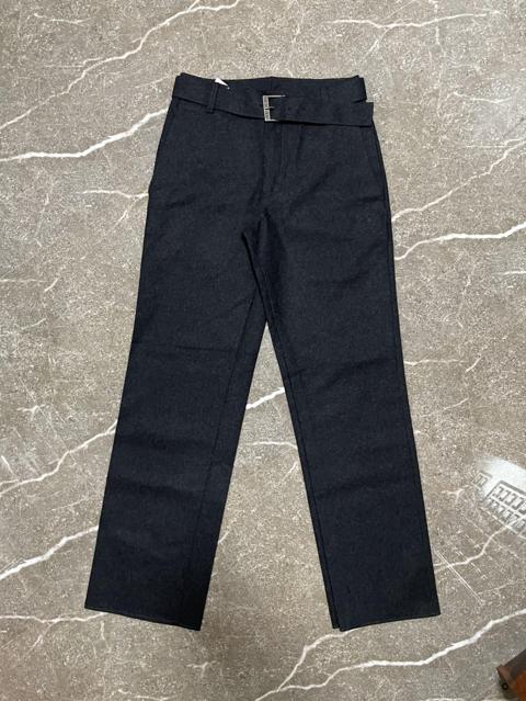 Dirk Bikkembergs Wool Trousers with Belt