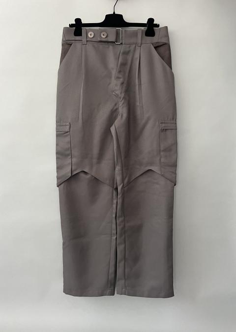 Kiko Kostadinov Bindra Cargo Pants in Grey