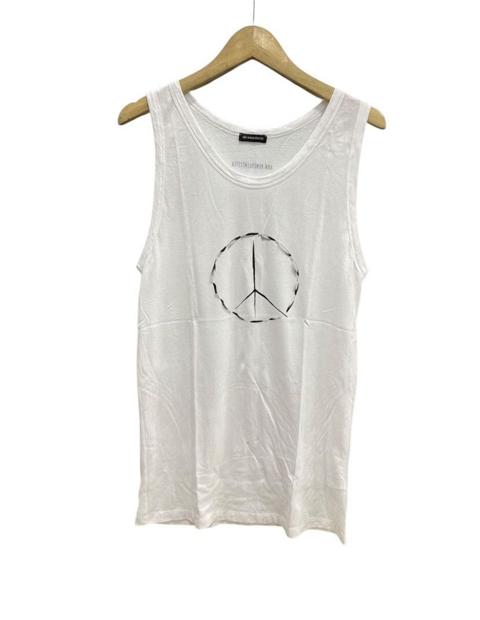 Ann Demeulemeester The Peace Feather Circle tanktop