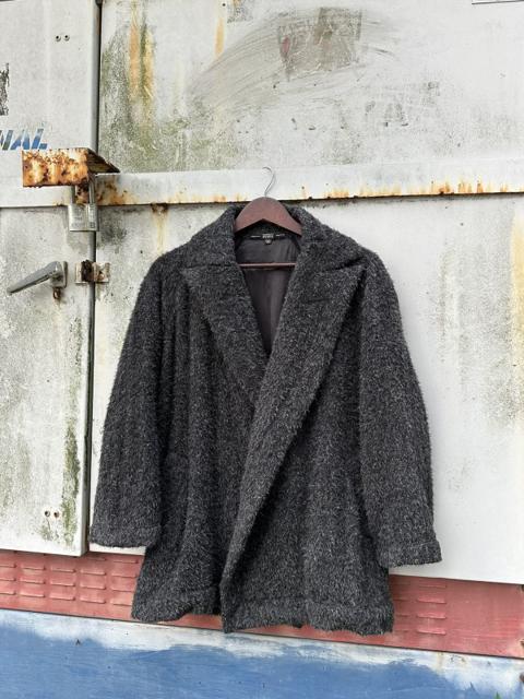 Gianfranco Ferre Faux Fur Double Collar Jacket