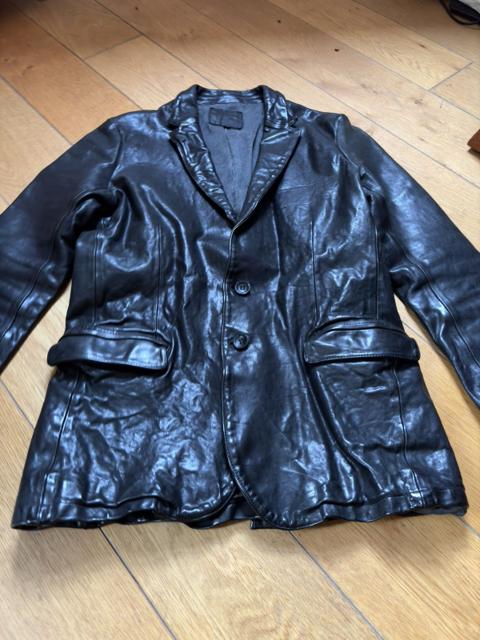 JP XL Italian Double Shoulder Garment Dyed Blazer