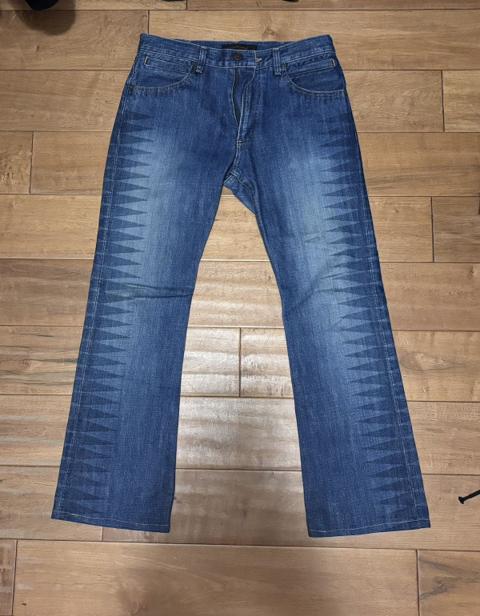 Undercover Jun Takahashi For Rebels Zig Zag Fade Denim