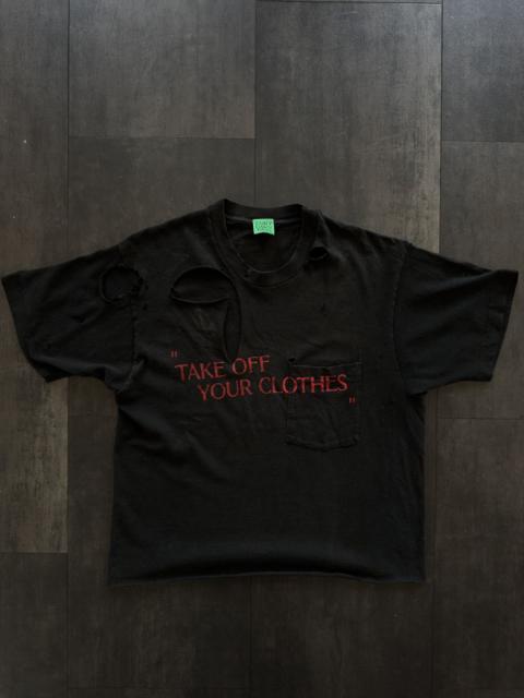 CUSTOM EMILY DAWN LONG “TAKE OFF YOUR CLOTHES” T-SHIRT
