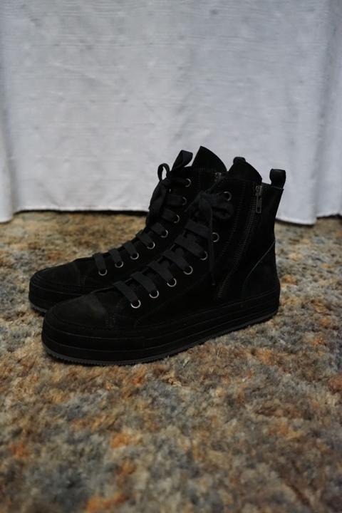 Black Scamosciato Sneakers - New with Box
